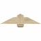 Ekena Millwork Eugene Rough Sawn Timber Gable Bracket, Douglas Fir, 36"W x 9"H x 6"D x 6"F, 6/12 Pitch GBW036X09X0606EUG00RDF - alternate 1